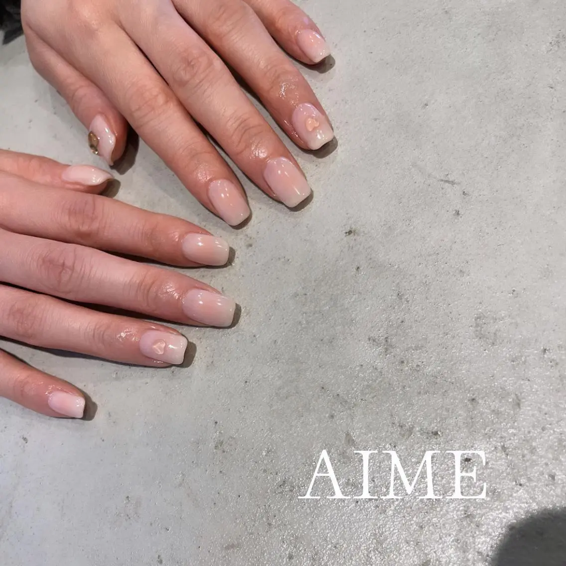 ネイル ハンドネイル AIME (momo)のネイルデザイン