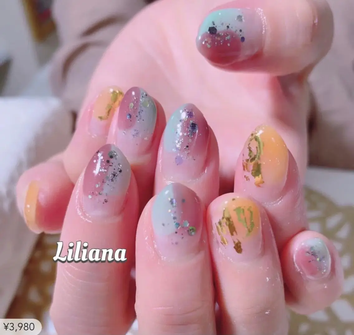ネイル ハンドネイル 艶々の美爪を〜 【リリアーナ】のネイルデザイン