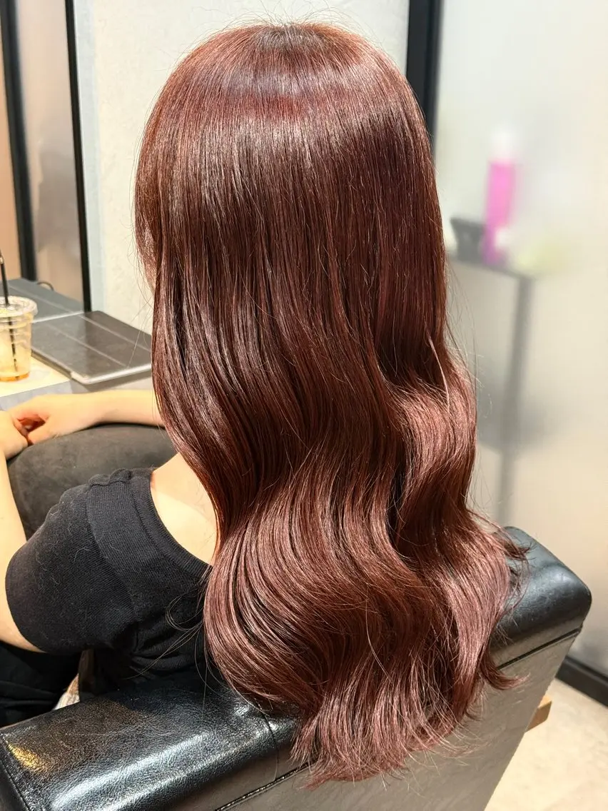 ロング カラー カット ヘアカラー トリートメント soi 💜AYAKOのヘアスタイル