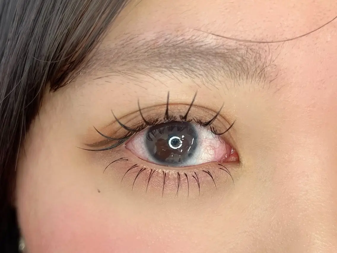 🩶下まつ毛40本の写真