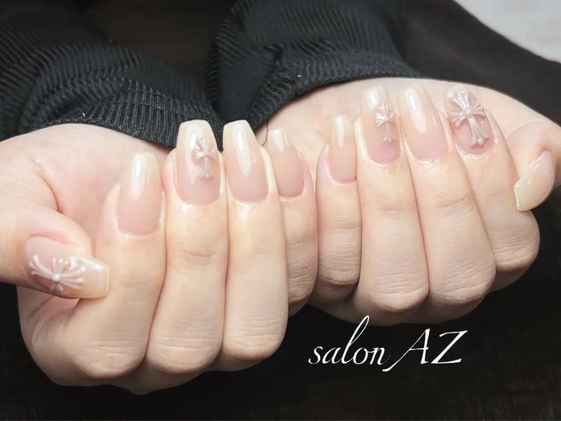 ネイル オフィスネイル ハンドネイル salon AZのネイルデザイン