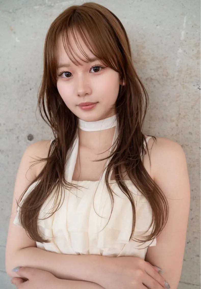 ロング カラー ヘアアレンジ 上野 / モデル募集 / kokoroのヘアスタイル
