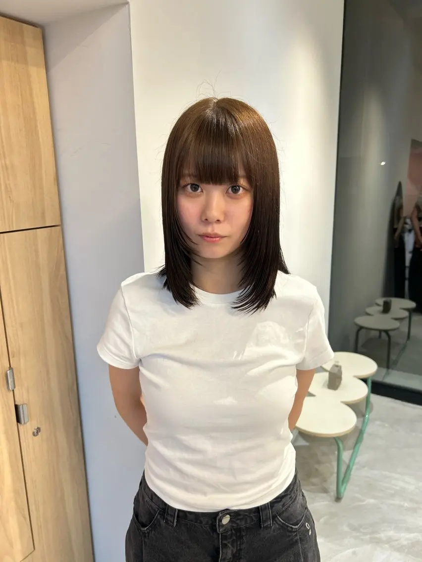 ミディアム HIYORI 🌼🫧のヘアスタイル