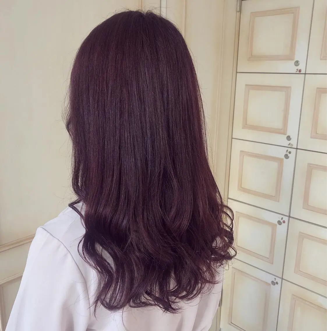 カラー ピンクカラー 透明感カラー 古山 結季🌙🖤のヘアスタイル