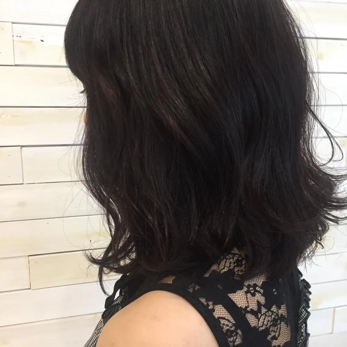 カラー 黒田瀬奈/ボブ まろやかベージュのヘアスタイル