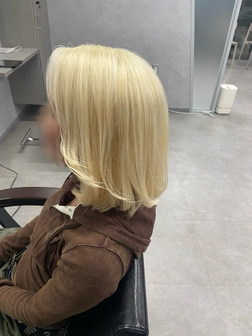 ミディアム ヘアカラー 🪄ྀི Morita🩵ྀིのヘアスタイル