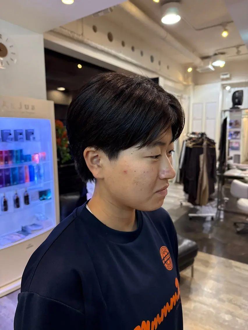 ショート 浜田 美来のヘアスタイル