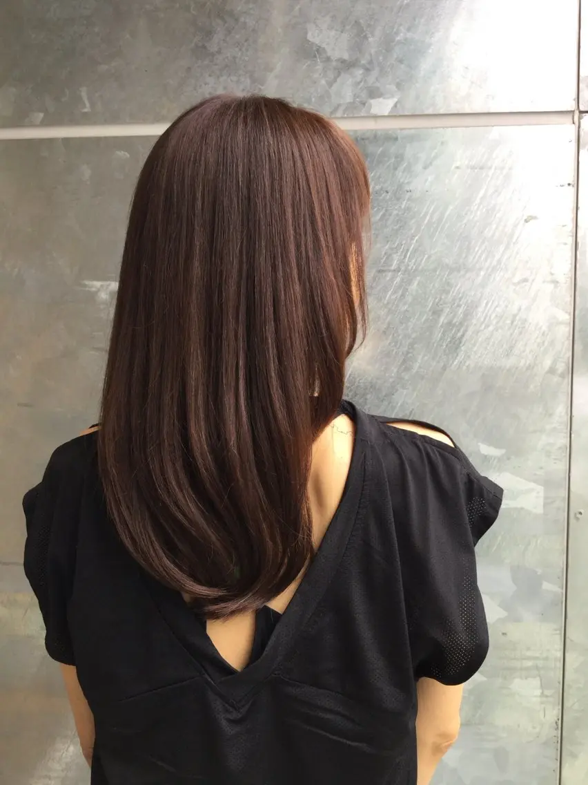 ロング すずき りりかのヘアスタイル