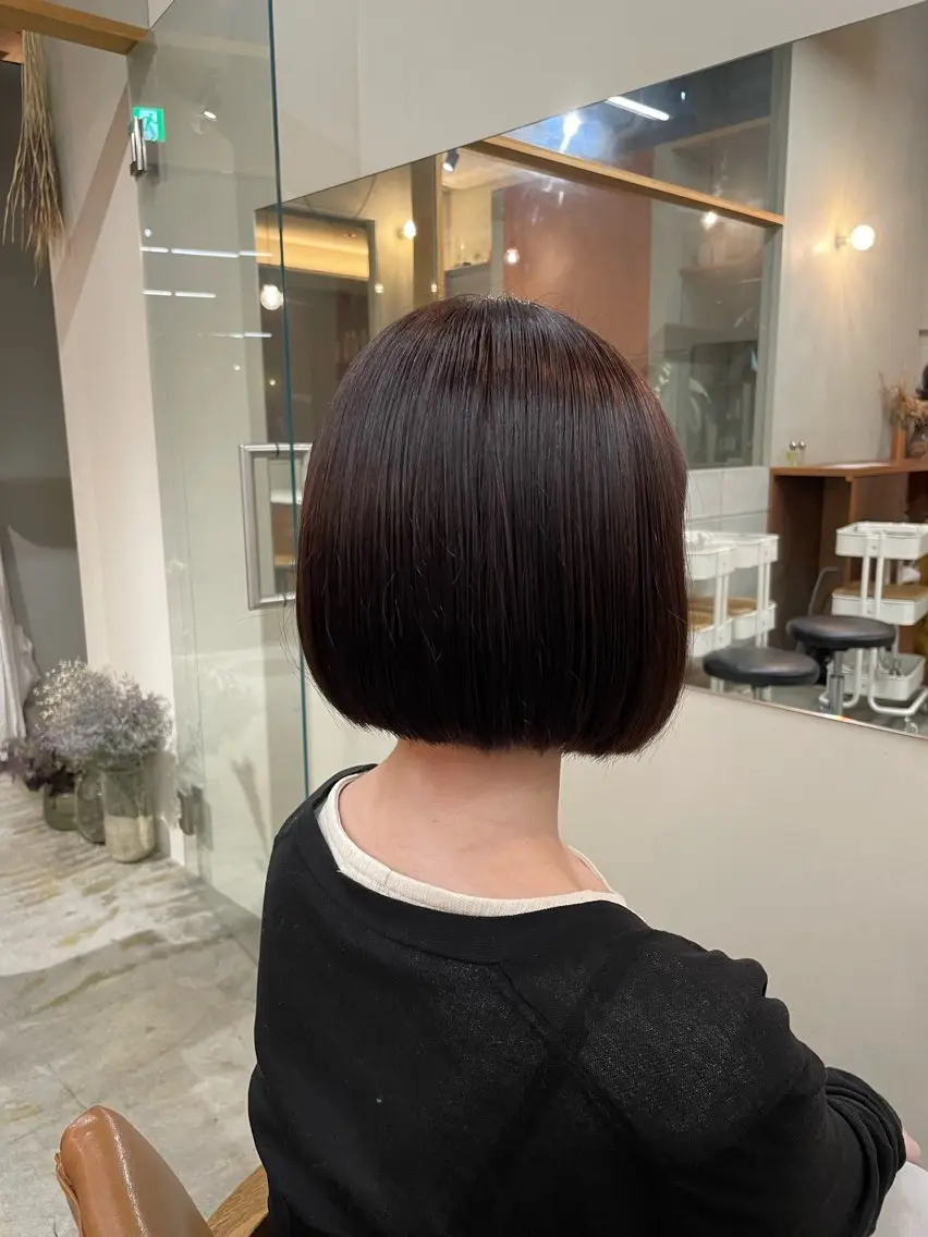 ショート カラー 山下 悠月のヘアスタイル