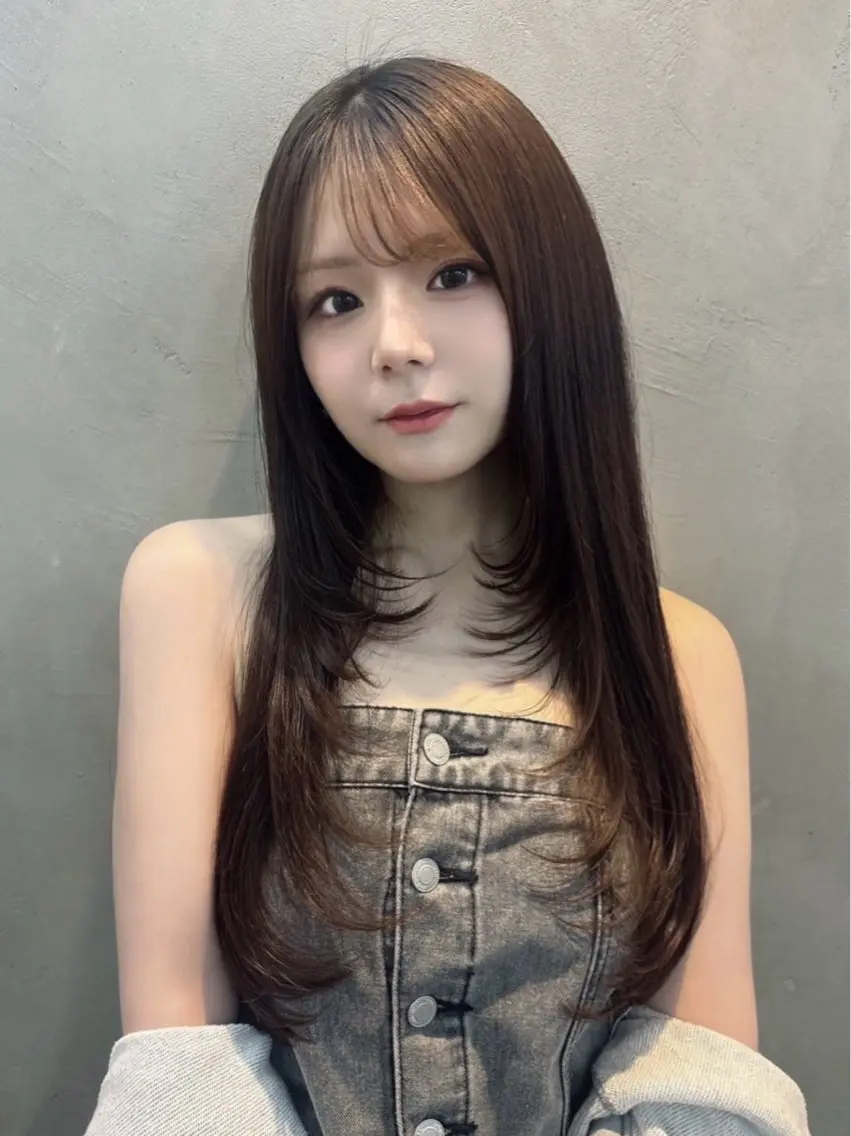 ロング レイヤーカット TENSHOのヘアスタイル