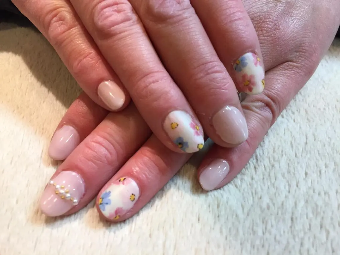 ネイル マットネイル あおやぎ ゆきこのネイルデザイン