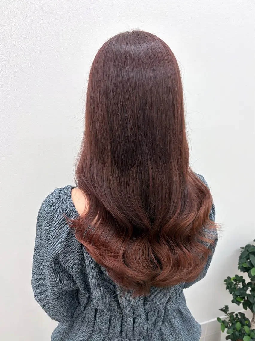 💇🏻‍♀️💞カット+カラー+トリートメント（イルミナ スロウカラー変更可）（ブリーチなし）の写真