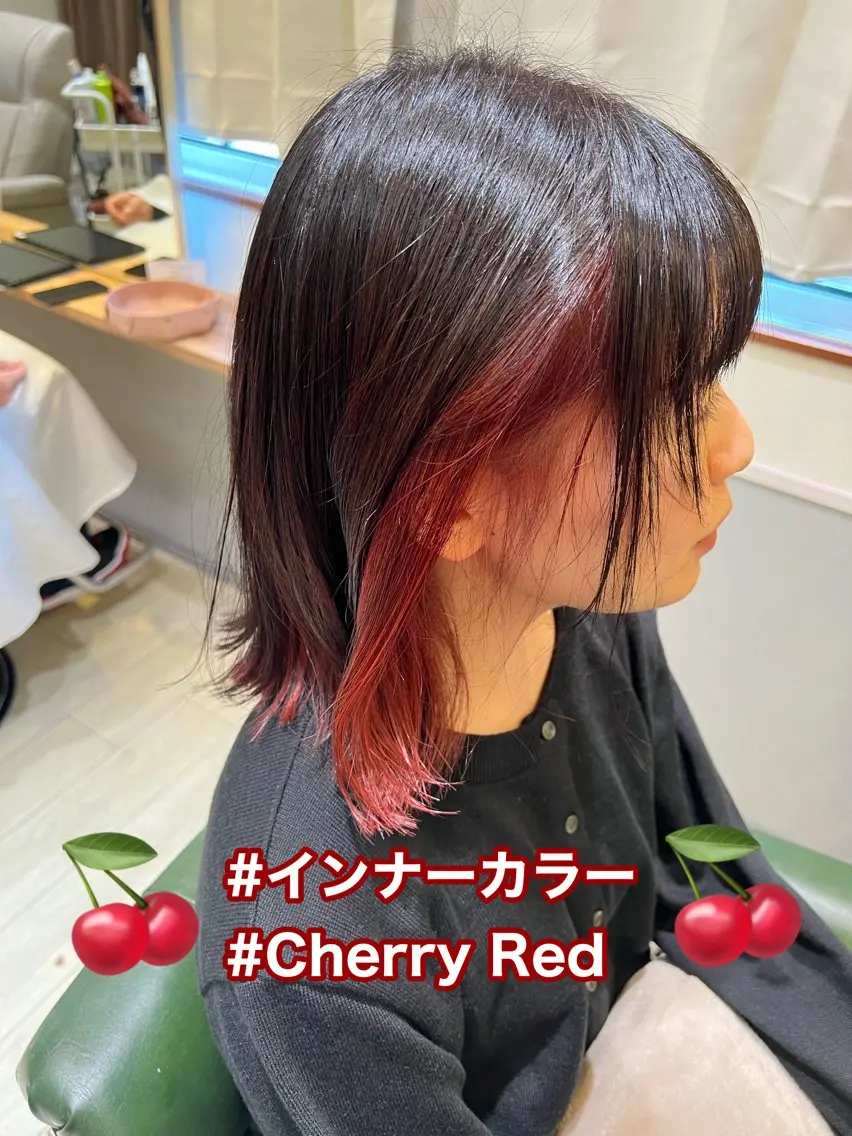 ミディアム カラー melca. Amiのヘアスタイル