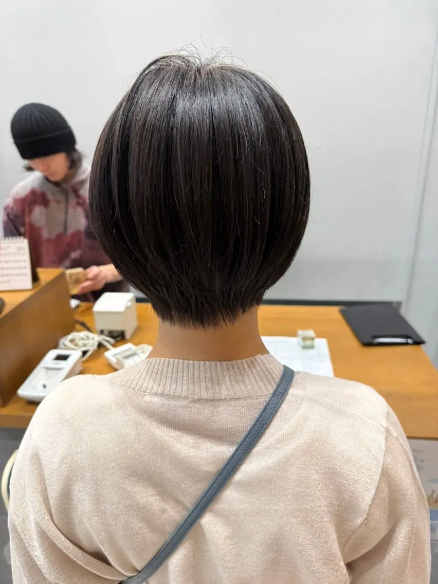 ショート ショートヘア カット 石原圭悟 /ショート/艶カラーのヘアスタイル