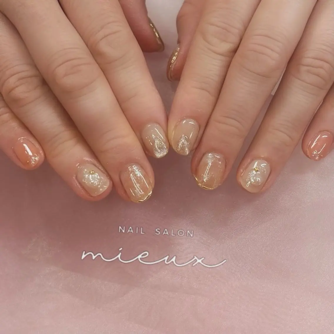 ネイル ハンドネイル nailsalon mieuxのネイルデザイン