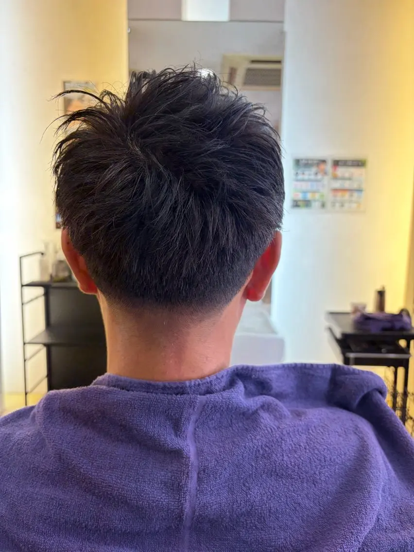 メンズ メンズカットモデル 角倉亘紀のヘアスタイル