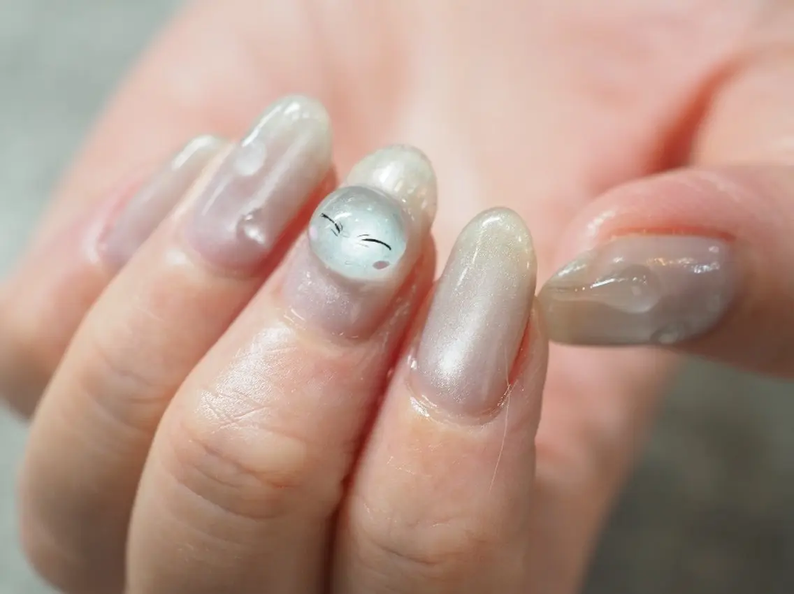 ネイル ハンドネイル glaNje 福光のネイルデザイン