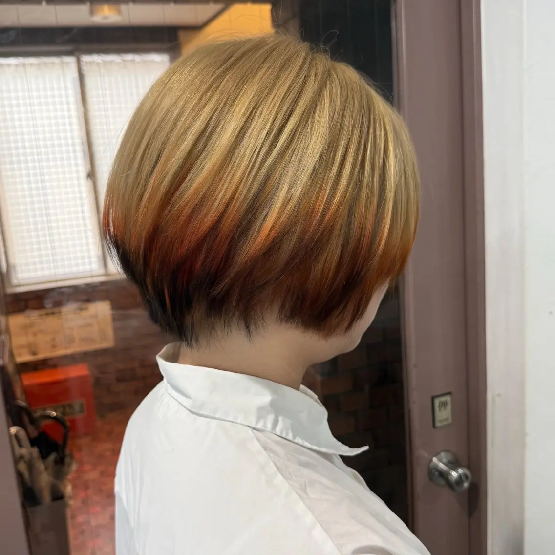 ショート ヘアカラー Selene 難波店　HIROKIのヘアスタイル