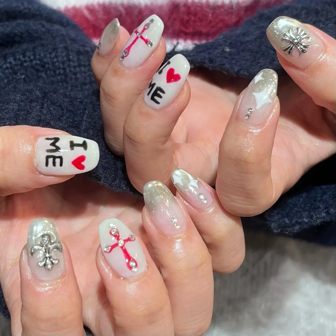 ネイル ハンドネイル 🩶レイナ🩶 color/nailのヘアスタイル