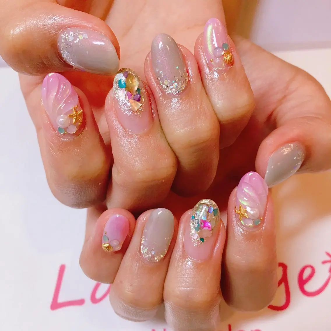 ネイル La neige* yuki 🐩🌙のネイルデザイン