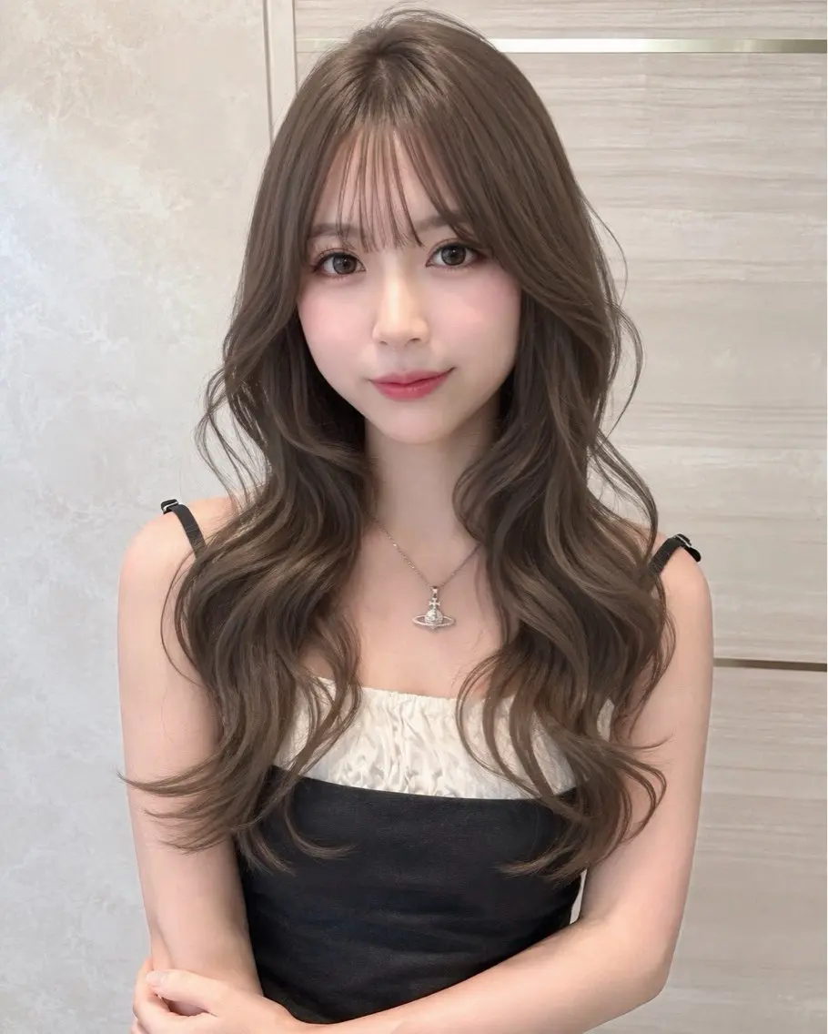 カラー 透明感カラー ヘアカラー トリートメント 🎀りな🎀透明感 カラー特化大宮のヘアスタイル
