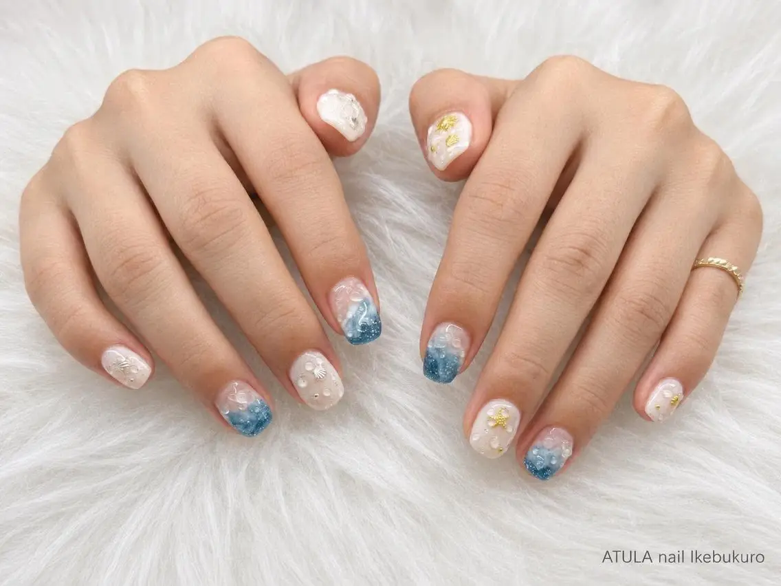 ネイル ハンドネイル ATULA nailのネイルデザイン
