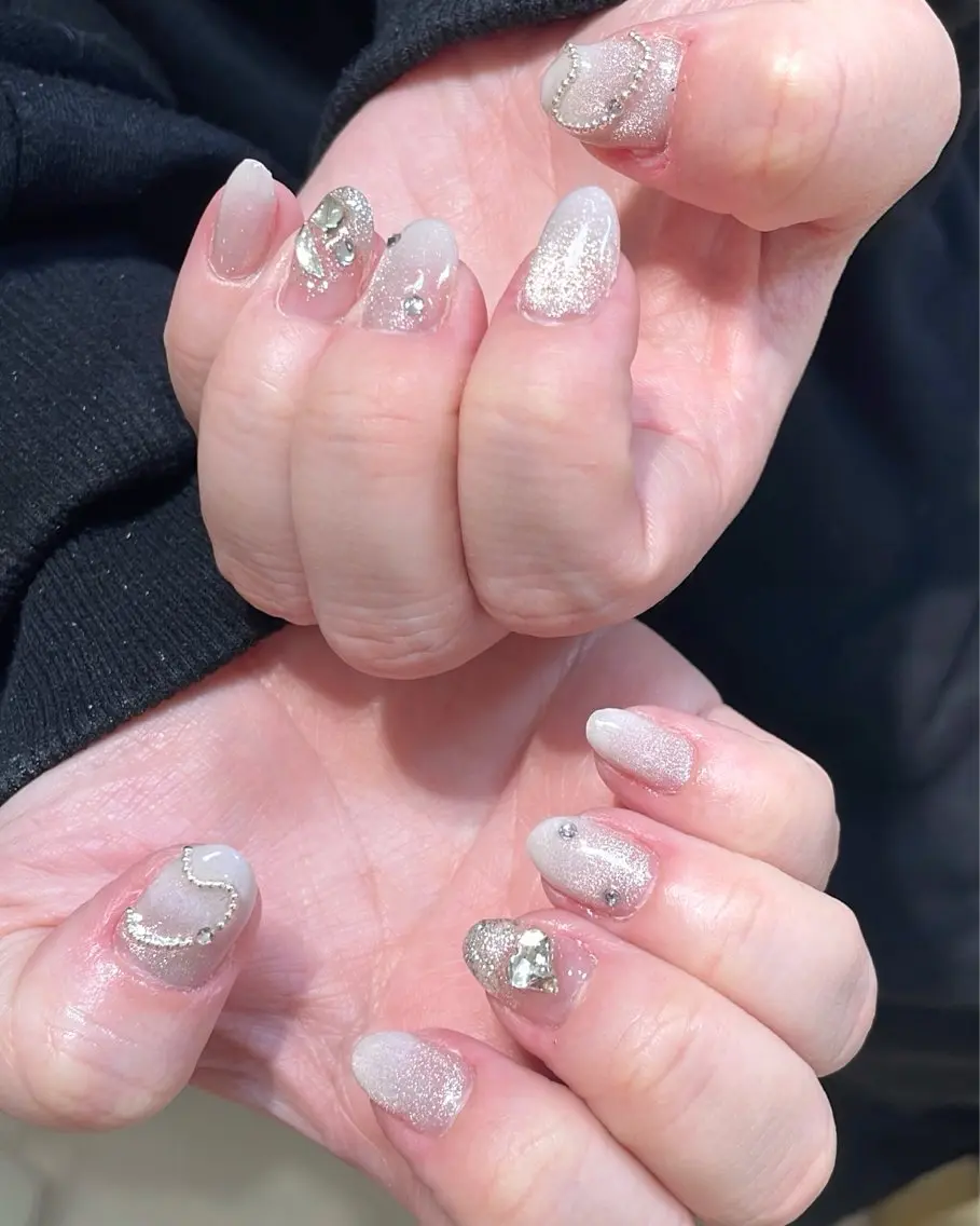 ネイル ハンドネイル SunNail池袋 🍧エミリーのネイルデザイン