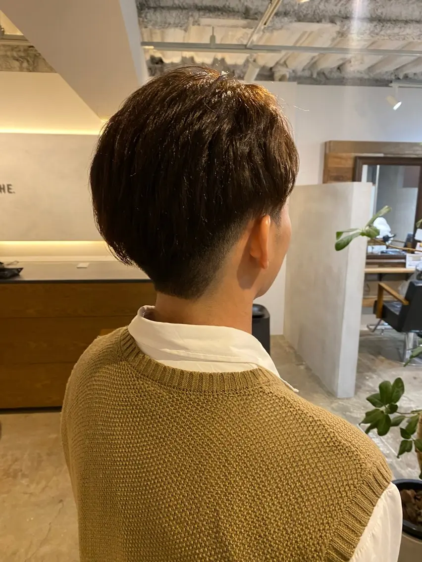 メンズ ari/ヘアセット レイヤーカット✂︎のヘアスタイル