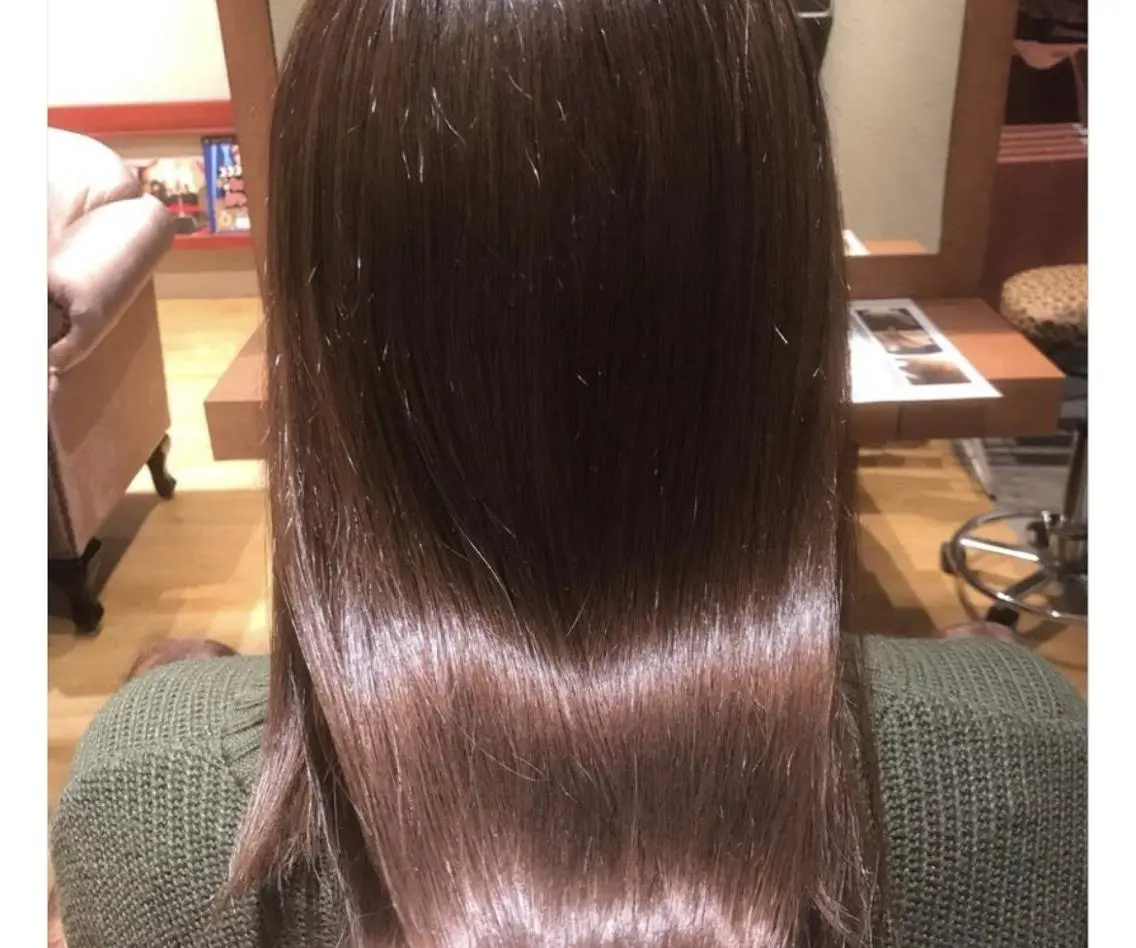 ロング カット トリートメント アティリー 西梅田のヘアスタイル