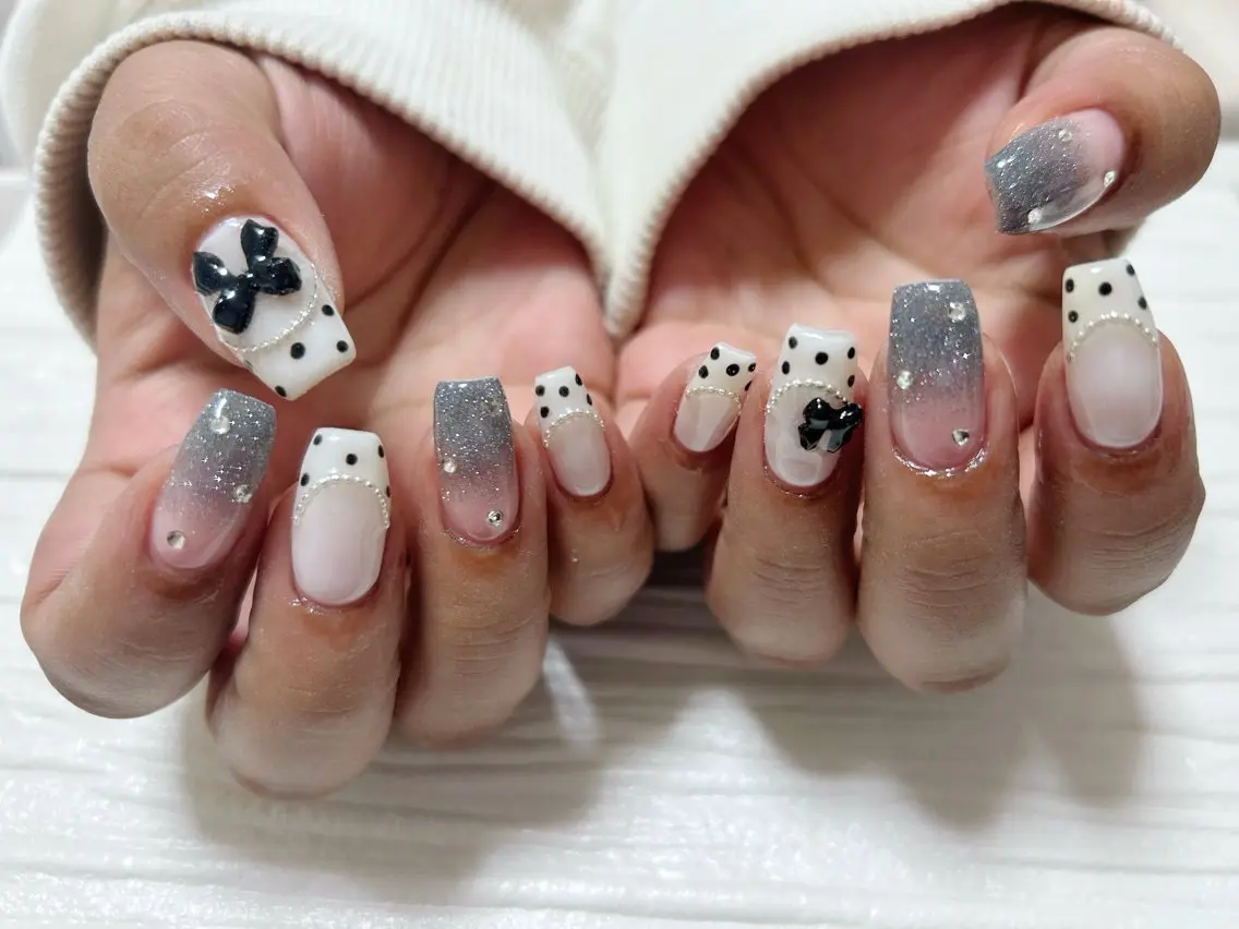 【SNSのデザイン持ち込み♡】ゴテゴテコース🌺の写真