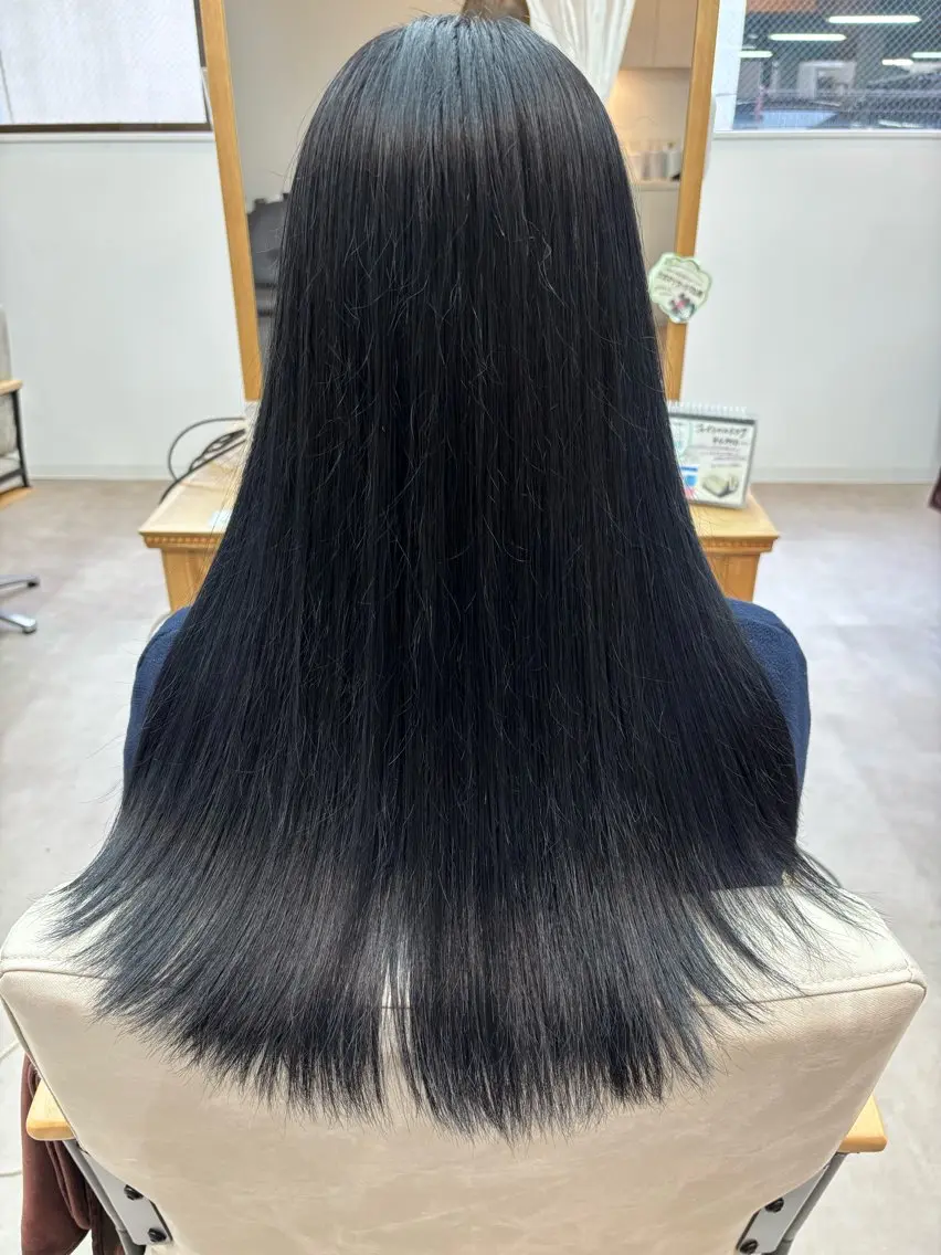 【🫧6月限定特別価格🫧】カット＋色持ち透明感カラー🎀💕の写真