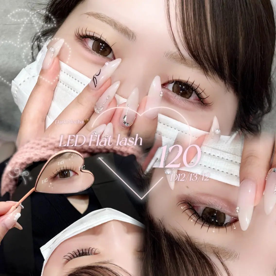 🎀【LEDフラット100本】マツエク🎀の写真