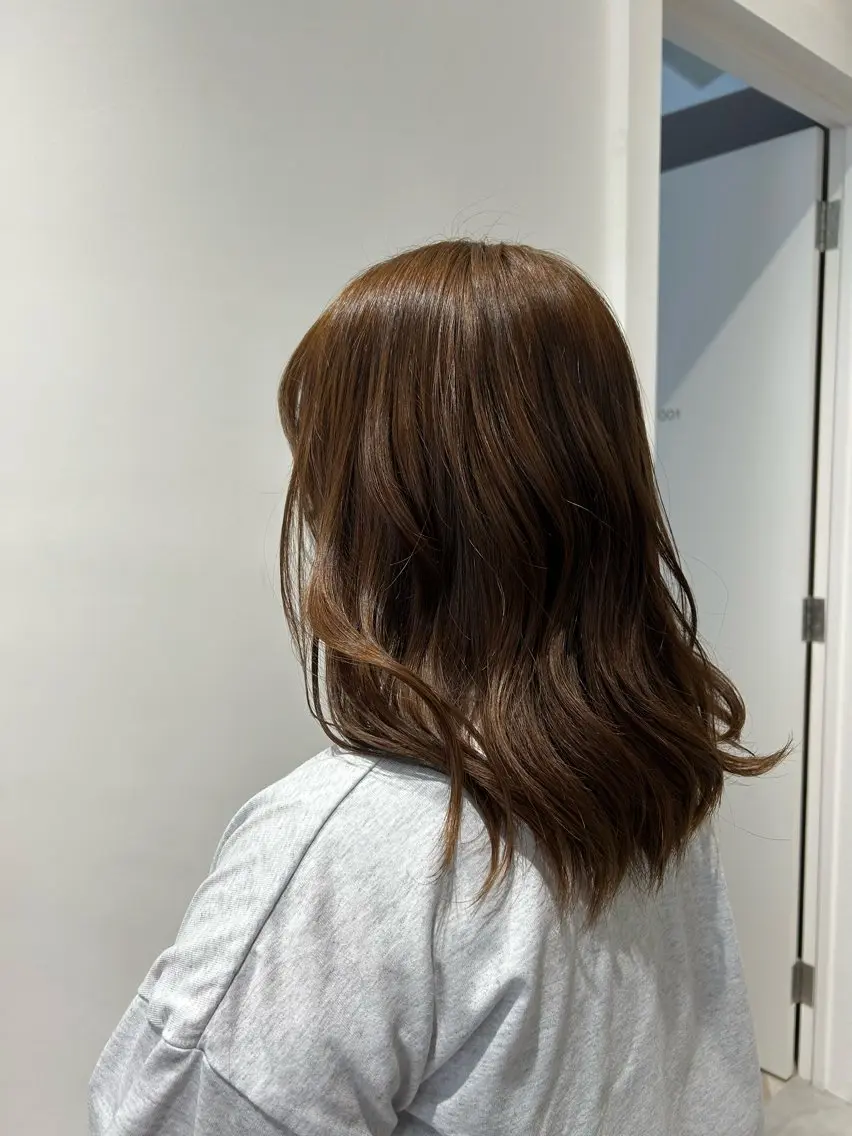 ミディアム カラー mimi🪐 /LAZZ hairのヘアスタイル