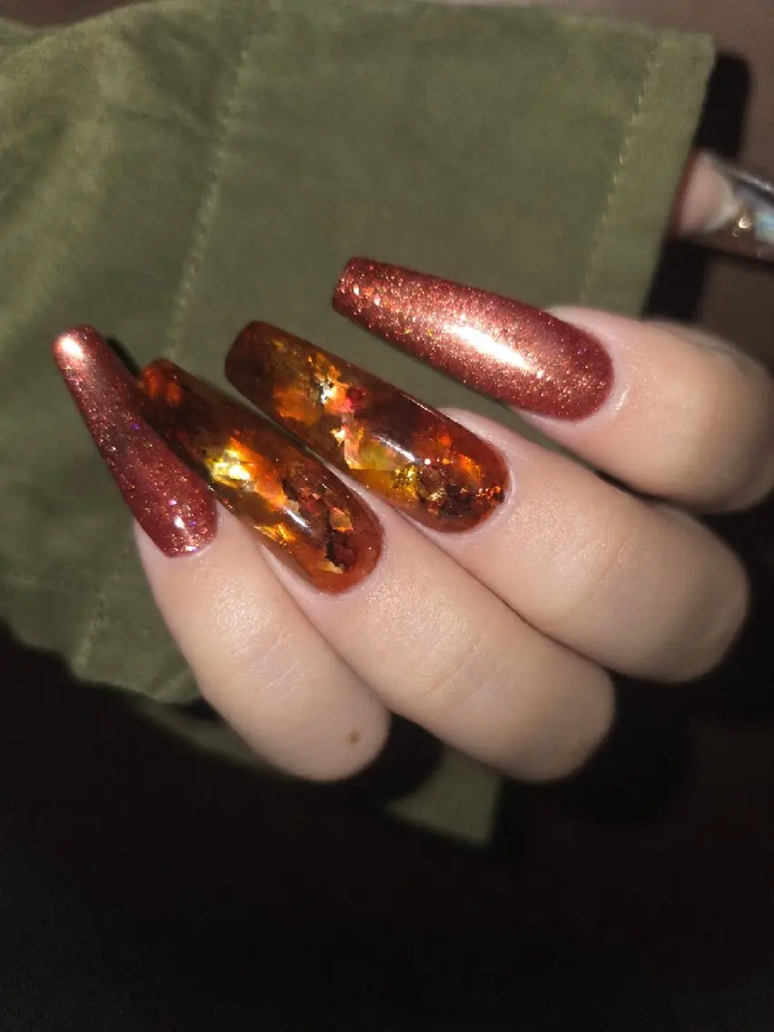 ネイル べっ甲ネイル スカルプネイル ハンドネイル LadyNail Kiyoka/大名のネイルデザイン