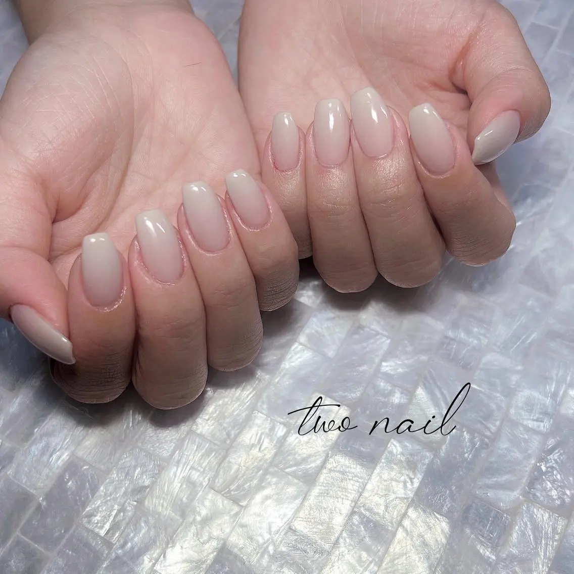 ネイル アートネイル フットネイル ハート ニュアンスネイル オフィスネイル ハンドネイル two nailのネイルデザイン