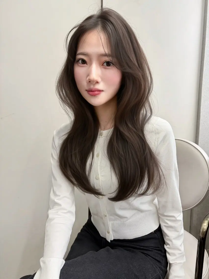 セミロング 髙杉 心のヘアスタイル