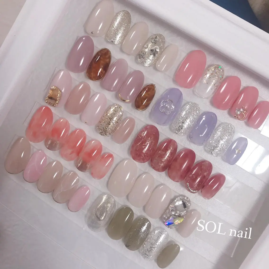 ネイル ハンドネイル SOL NAILのネイルデザイン