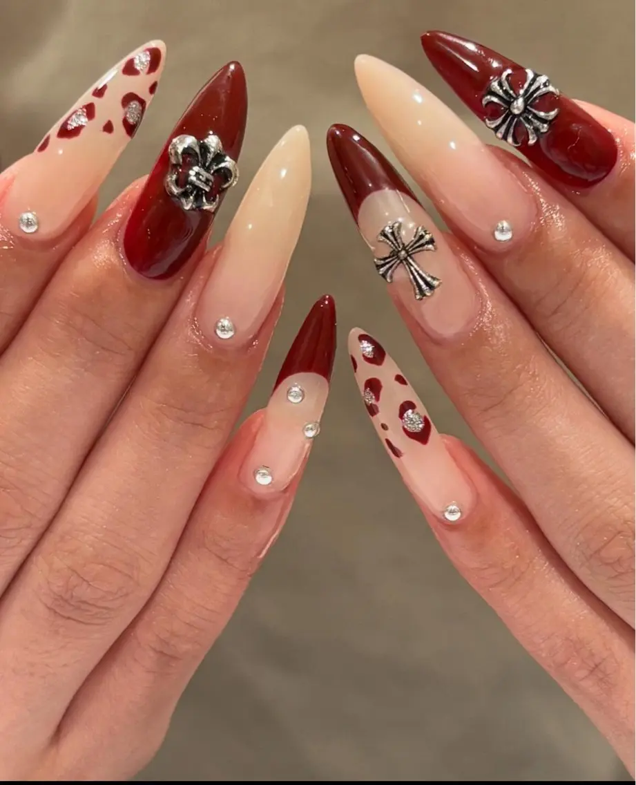 ネイル アートネイル ジェルネイル グラデーション マグネットネイル ニュアンスネイル ハンドネイル Ryu nail studioのネイルデザイン