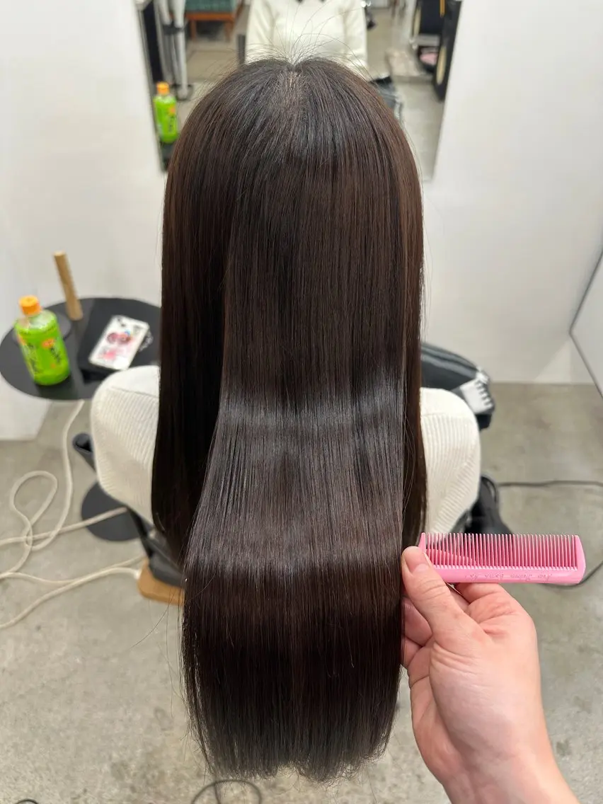 パーマ 縮毛矯正 ダブルカラー 大募集中❣️ あいりのヘアスタイル