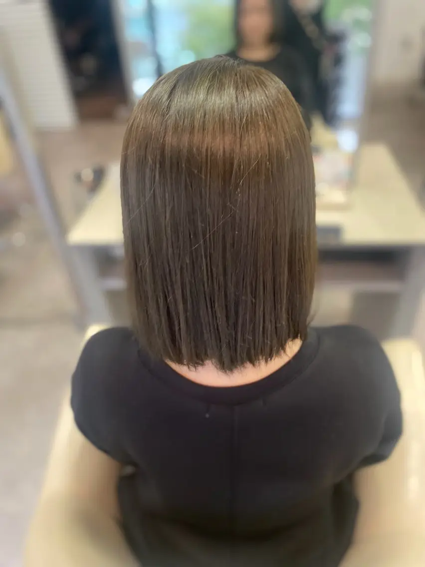ミディアム カラー ヘアカラー トリートメント 【SiLO】 nanamiのヘアスタイル