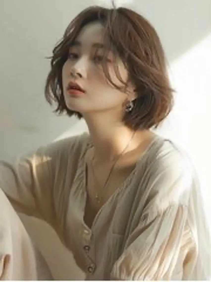 ショート 藤井 菜緒のヘアスタイル