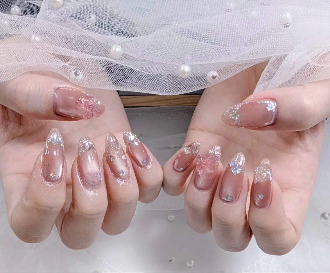 ネイル ハンドネイル ╹◡╹MimoEye lash🌻Nailのマツエク・マツパデザイン