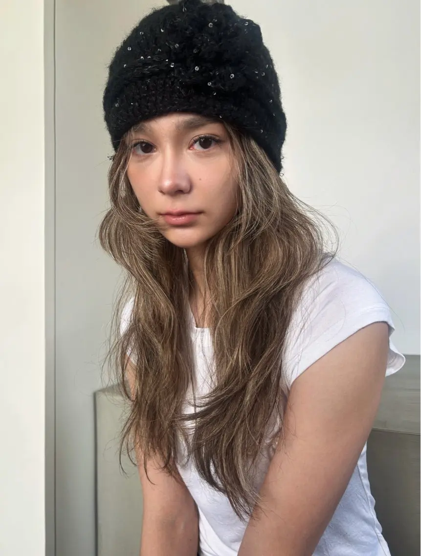 ロング カラー ヘアアレンジ 透明感カラー イルミナカラー カット ヘアカラー 🎀suzuna 透明感colorのヘアスタイル