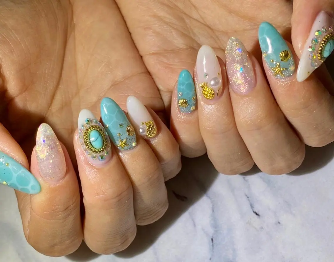 ネイル ハンドネイル Lino+ ネイル&よもぎ蒸しのネイルデザイン