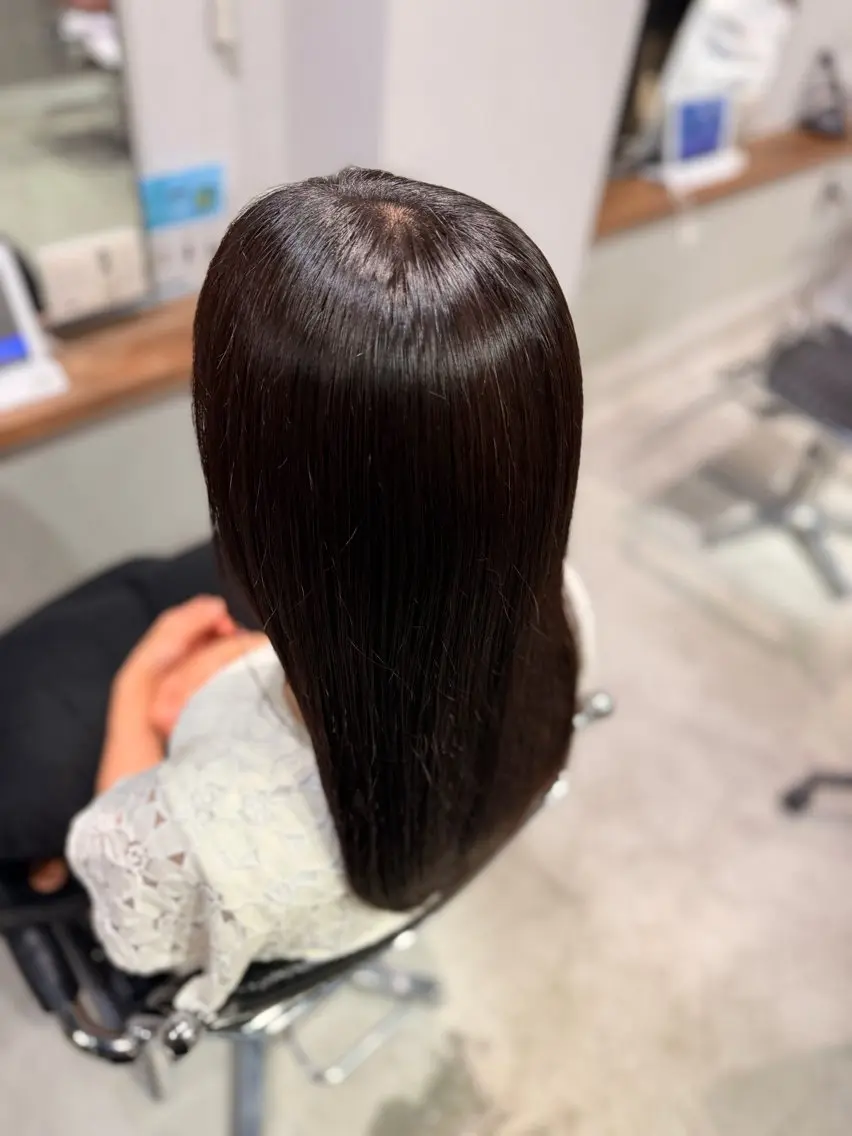 ロング カラー ヘアカラー 手話/耳が聞こえない 🦻🏻/山本しずほのヘアスタイル