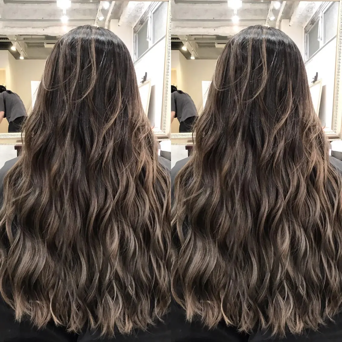 ロング カラー ヘアアレンジ ヘアカラー トリートメント 縮毛矯正 髪質改善寺坂雄飛💐のヘアスタイル