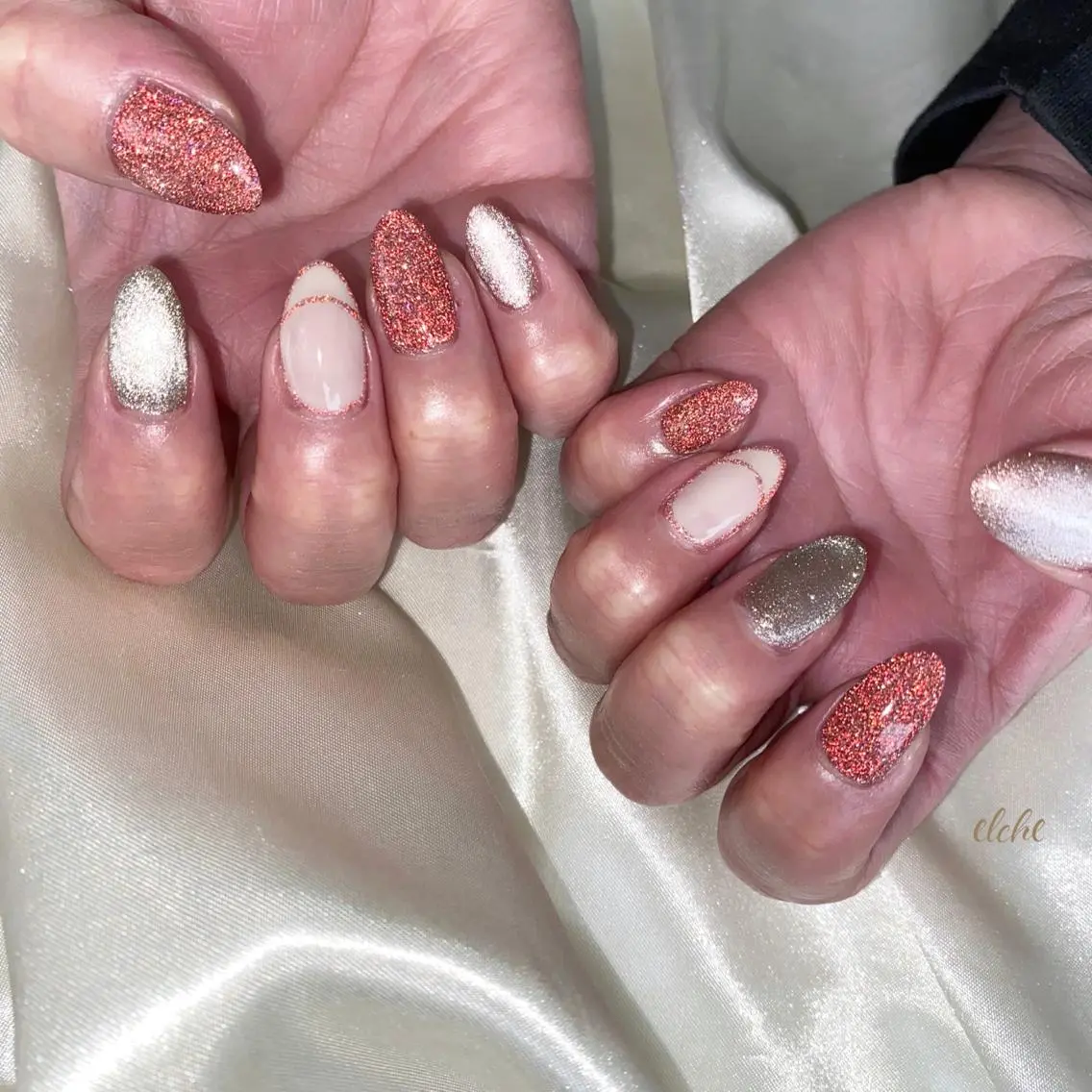 ネイル フラッシュネイル salon de fika【中崎町】のネイルデザイン