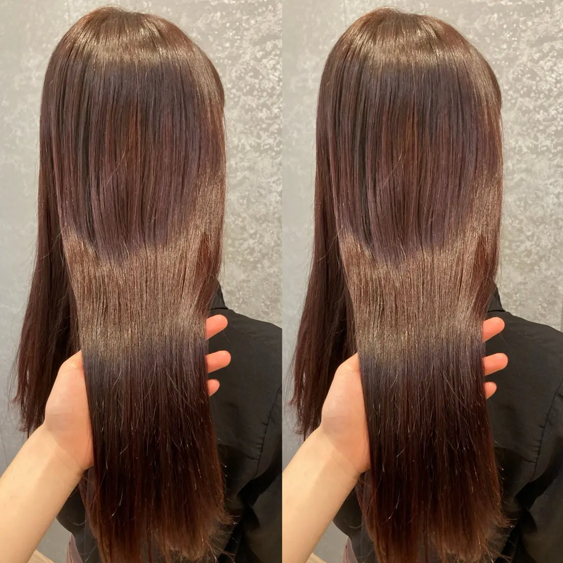 ロング カラー み うのヘアスタイル