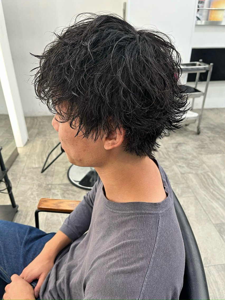 メンズ メンズパーマ カット パーマ 🔥メンズカット🔥 パーマ特化🔥のヘアスタイル