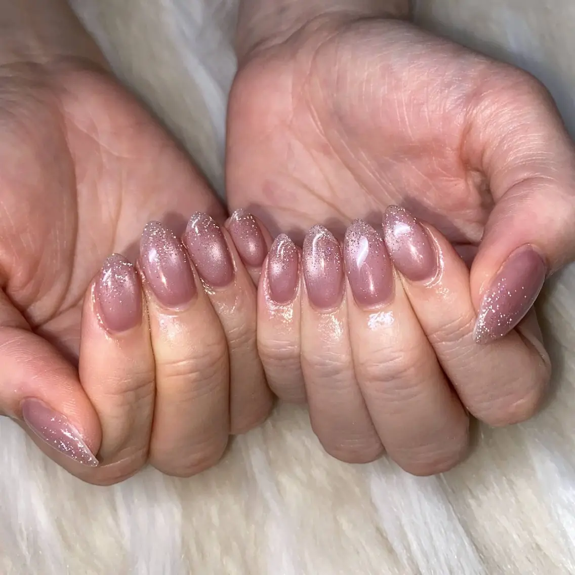 ネイル チークネイル フレンチネイル キラキラネイル 韓国ネイル マグネットネイル ハンドネイル BelireMaa Nail&eyeのネイルデザイン